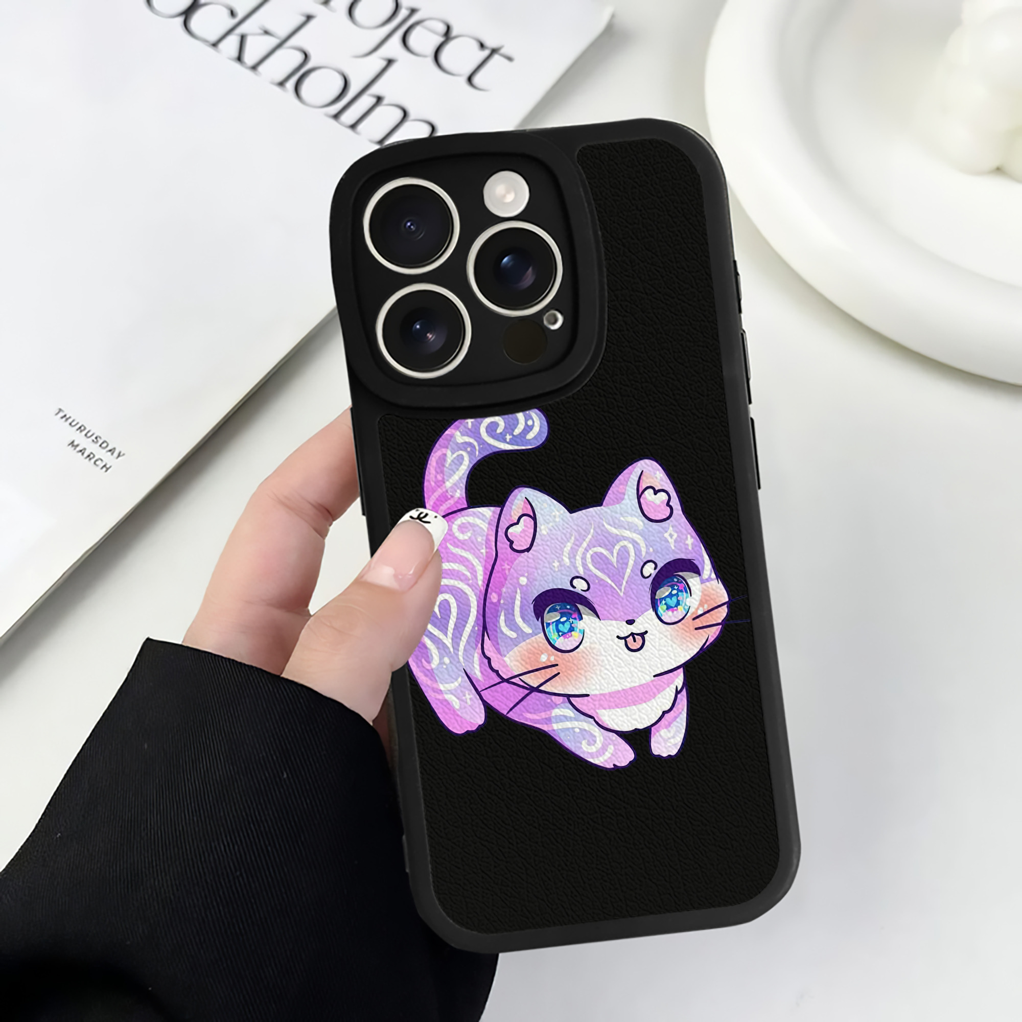 （画像用） 美少女戦士セーラームーン Sailor Moon 【iPhone 16シリーズ対応】シリコンスマホケース（レザー調） 材質：シリコン